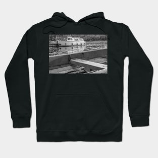 A view over the River Ant from a small rowing boat Hoodie